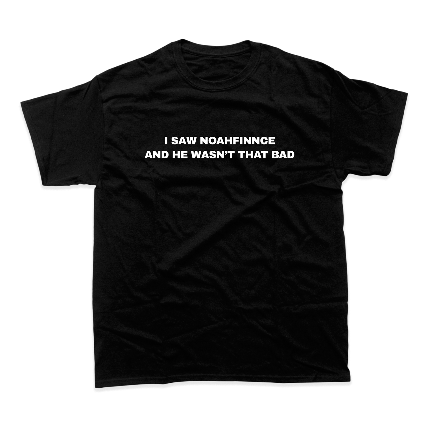 I SAW NOAH T-SHIRT (BLACK)