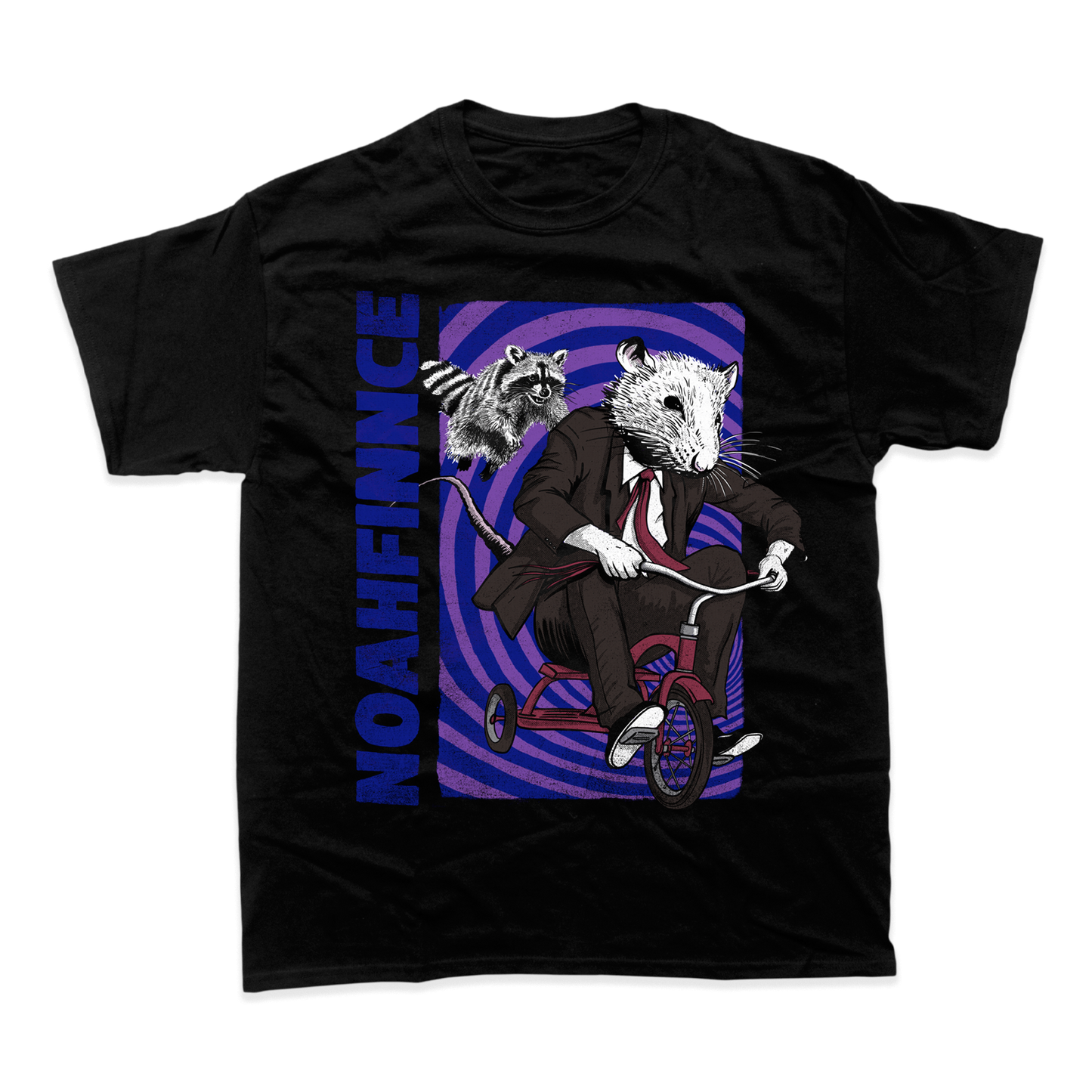 2024 UK TOUR RATCYCLE T-SHIRT (BLACK)